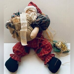 Oldenburg Originals Papa Claus Deena’s Country Hearth Overall Santa 1993 #1316